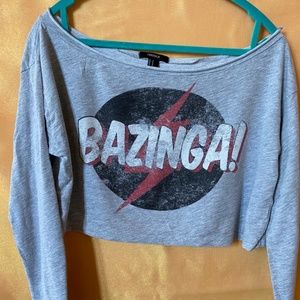Big Bang Theory Crop Top